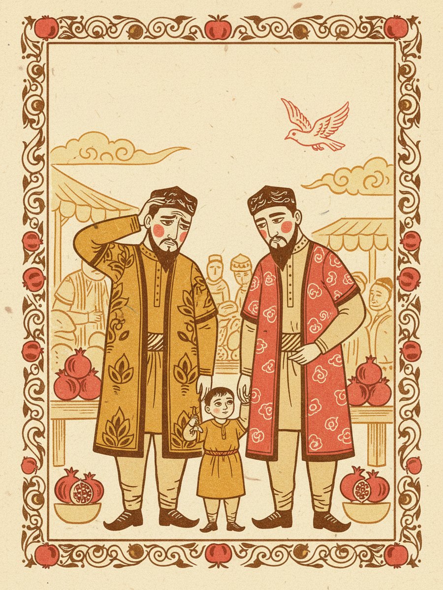 Ikki savdogar — muqova