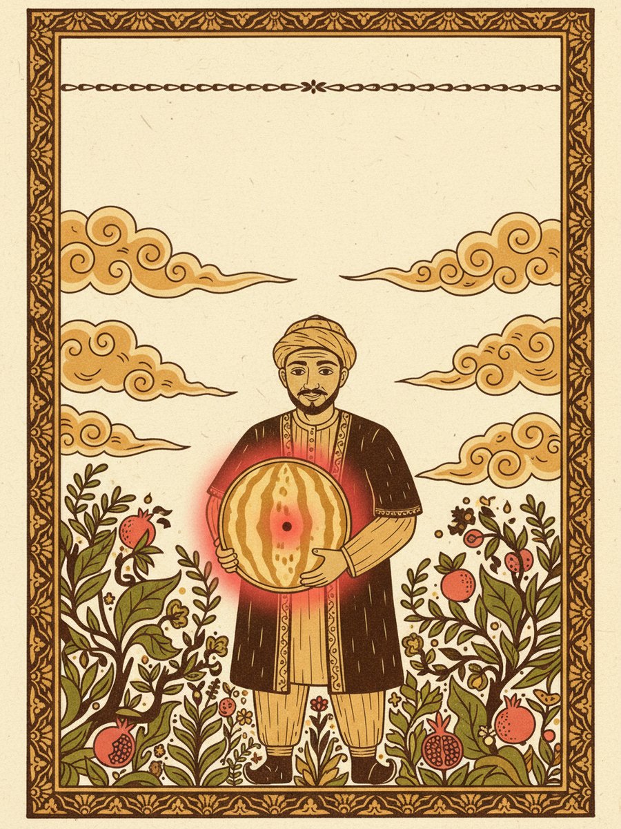 Oltin tarvuz — muqova